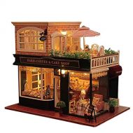 DIY Miniature Dollhouse Kit with Music Box Rylai 3D Puzzle Challenge for Adult (A028)