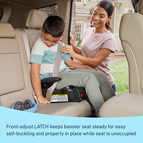 그라코 Graco TurboBooster LX Backless Booster with Affix Latch Backless Booster Seat for Big Kids Transitioning to Vehicle Seat Belt, Rio