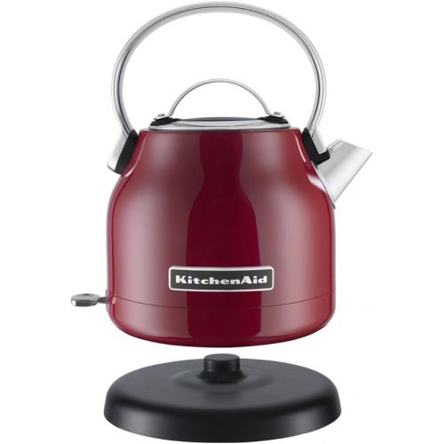 키친에이드 KitchenAid KEK1222ER 1.25-Liter Electric Kettle - Empire Red,Small