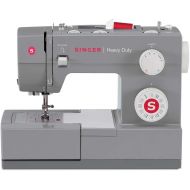 SINGER Heavy Duty 4432 32 Built-in Stitches, Automatic Needle Threader, Metal Frame and Stainless Steel Bedplate, Perfect T Sewing Machine, Gray
