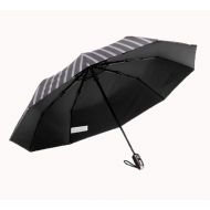 HYFZY Umbrella, Ten-Bone Reinforcement, Windproof and Rainproof Sunscreen Outdoor Travel Umbrella, Automatic Opening, Parasol, Men and Women, Sun Umbrella,Gray