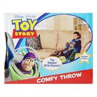 Disney Pixar Disney-Pixars Toy Story, Toy Zone Youth Comfy Throw Blanket with Sleeves, 48 x 48, Multi Color