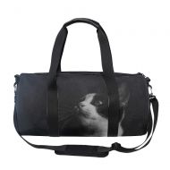 ArtsLifes Cat In Black Camouflage Barrel/Duffel Bag (20 Liters) (One Size)