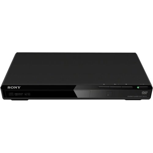 소니 Sony DVP SR170 DVD Player (SCART) & Amazon Basics High Speed HDMI Cable 2.0 Ethernet, 3D, 4K Video Playback & ARC, Ultra HD, 0.91 m