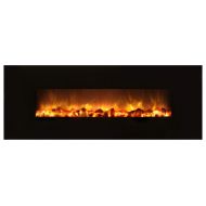 Modern Flames SF40/BILV Slim Fire NO Heat Electric Fireplace - On/Off Only, 40