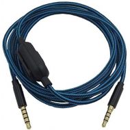 [아마존베스트]Ruitroliker Replacement Audio Cable Talkback Chat Cable for Astro A10 A40 A30 Gaming Headsets for PS4 Xboxone Controller Smartphone PC Macs 2 m / 6.5 ft