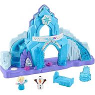 Fisher Price Little People Disney Frozen Elsas Ice Palace, Musical Light Up Playset