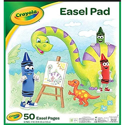  [아마존베스트]Crayola Easel Pad, 17” X 20”, Easel Supplies, 50 Sheets