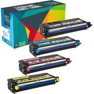 Do it Wiser Remanufactured Printer Toner Cartridge Replacement for Dell 3130 3130cn 3130cdn 4 Pack High Yield