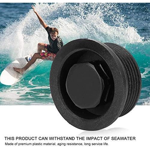  Alomejor Surfboard Air Vent Plastic Surfing Vent Stand Up Paddle Plastic Surfboard Air Vent for Paddle Board Spare Parts Accessories 3 x 1.5 x 2.5 cm