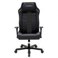 DXRacer Boss Series Big and Tall Chair DOH/BF120/N Office Chair Comfortable Chair Ergonomic Computer Chair DX Racer Desk chair (Black/Black)