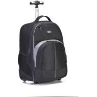 [아마존베스트]Targus Compact Rolling Backpack for Business, College Student and Travel Commuter Wheeled Bag, Durable Material, Tablet Pocket, Removable Laptop Protective Sleeve for 16-Inch Lapto