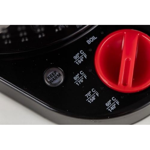  Bodum 11659-01EURO Bistro Elektrischer kocher, doppelwandig mit Temperaturregelung Kunststoff 19.5 x 23 x 26.5 cm, schwarz