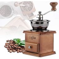 [아마존베스트]Acogedor Manual Coffee Grinder - Adjustable Burr Mill for Precision Brewing Portable Wooden Hand Coffee Grinder for Travel or Camping