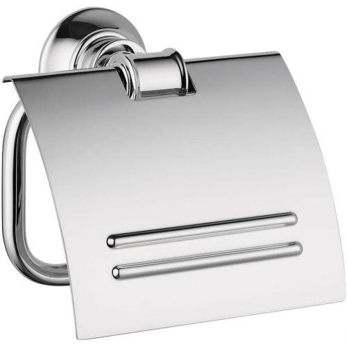  AXOR Toilet Paper Holder Easy Install 6-inch Classic Accessories in Chrome, 42036000