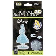 BePuzzled Original 3D Crystal Jigsaw Puzzle Disney Alice in Wonderland Brain Teaser, Fun Decoration for Kids Age 12 and Up, 38 Pieces (Level 1)