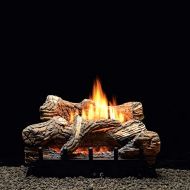 Empire Comfort Systems Empire 24 Inch Flint Hill Gas Log Set With Vent Free Propane Contour Burner - Manual Safety Pilot