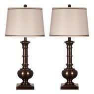 Signature Design by Ashley Ashley Furniture Signature Design - Oakleigh Metal Table Lamps - Set of 2 - Bronze