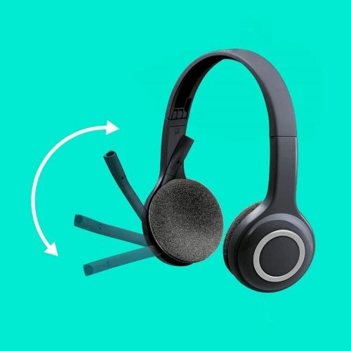  Amazon Renewed Logitech Over-The-Head Wireless Headset H600 (Renewed)