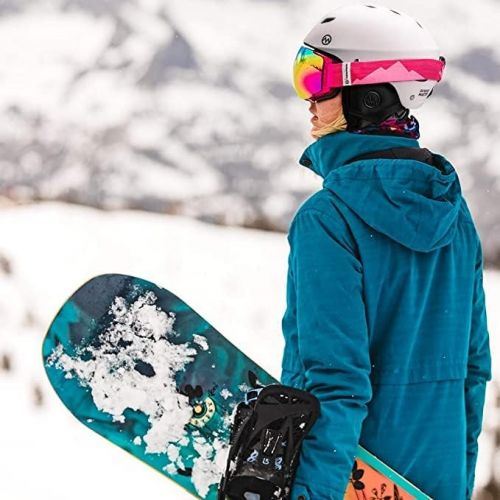 OutdoorMaster KELVIN Ski Helmet - with ASTM Certified Safety, 9 Options - for Men, Women & Youth