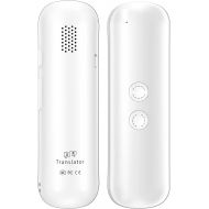 Xupurtlk XURPURTLK Language Voice Translator Device Real Time 2-Way Translations Supporting 72 Languages for Travelling Learning Shopping Business Chat Recording Translations (White) (G5)