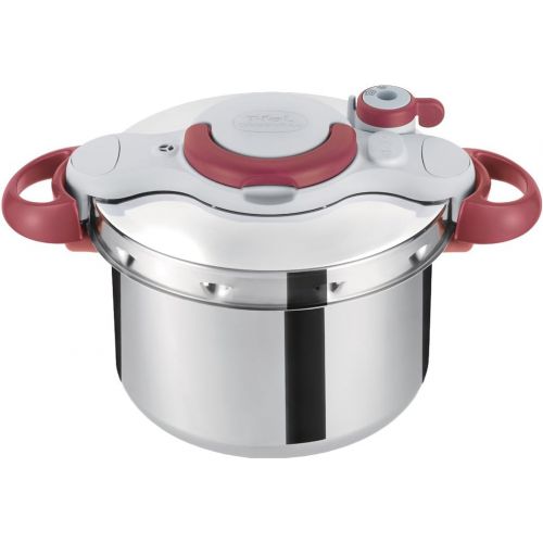  T-FAL Pressure Cooker ClipsoMinut Easy 6.0L (Ruby Red) P4620769【Japan Domestic Genuine Products】 【Ships from Japan】