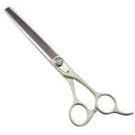 Fenice Professional 6.5/7.0 inch Pet Dog Grooming Thinning Scissors Shears Thinning Rate About 35%