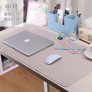 TDLC Desk Pad Writing Pad office desktop PC Mouse Pad oversized solid color ,E,8040