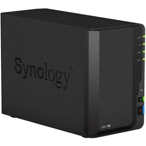 [아마존베스트]Synology DiskStation DS218+ Mini Desktop NAS Server, Intel Celeron J3355 Dual-Core, 6GB DDR3L Synology SDRAM, 2TB SSD, Synology DSM Software