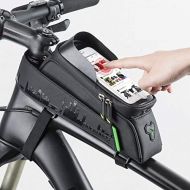 ROCKBROS Bike Accessories Bag Phone Mount with Storage Waterproof Phone Holder for Bike Specialized Bike Saddle Bag Top Frame Handlebar Bicycle Accessory