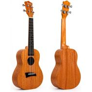 Kmise Mahogany Tenor Ukulele 26 inch Ukelele Uke Hawaii Guitar Aquila Strings Matt