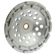 MK Diamond 155447 304SG-2 7-Inch Double Row Premium Cup Wheel, 7/8-5/8-Inch Arbor