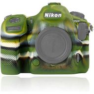 Easy Hood Camera Case for Nikon D500 Soft Silicone Rubber Camera Protective Body Case Skin for Nikon D500 Camera Bag Protector Cover (Camo)