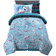 [아마존베스트]Franco Kids Bedding Comforter and Sheet Set with Sham, 5 Piece Twin Size, Disney Frozen 2 Olaf