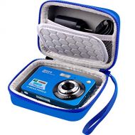 Comecase Carrying & Protective Case for Digital Camera, AbergBest 21 Mega Pixels 2.7 LCD Rechargeable HD/ Kodak Pixpro/ Canon PowerShot ELPH 180/190 / Sony DSCW800 / DSCW830 Cameras for Tra