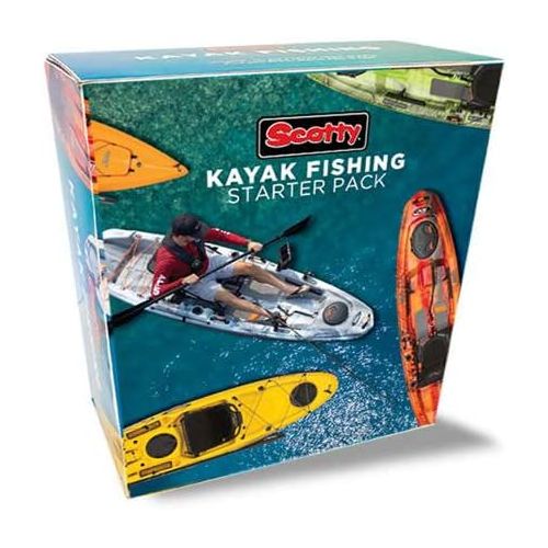  Scotty Kayak Fishing Starter Pack, Multi, One Size, Black