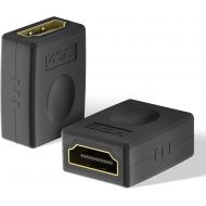VCE HDMI Coupler HDMI Female to Female Connector 4K HDMI to HDMI Adapter, 2 Pack