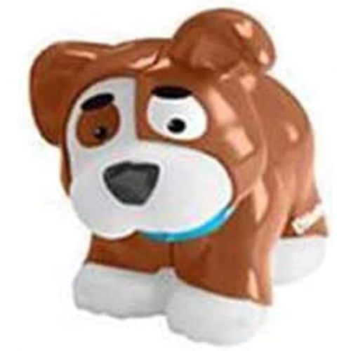 Replacement Part for Fisher-Price Little People Playset ~ Fisher-Price Little People Big Helpers Home FHF34 ~ Replacement Mini Brown Toy Dog Figure