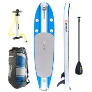 Bestway Driftsun Paddleboard 10 Ft SUP, Fins, Paddle, Pump and Carry Backpack