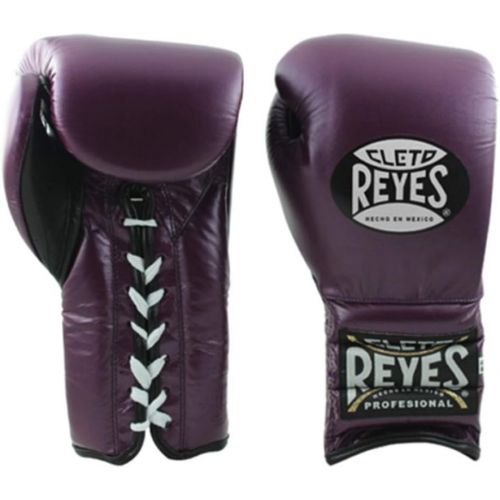  Cleto Reyes Traditional Lace Up Training Boxing Gloves - 14 oz - Red