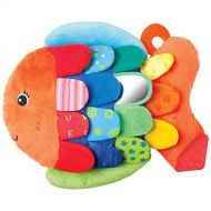 Melissa & Doug Flip Fish: Ks Kids Baby Toy Series + 1 Free Pair of Baby Socks Bundle [91954]