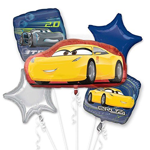  Anagram Disney Cars 3 Cruz Jackson Bouquet of Balloons