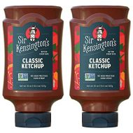 [무료배송]Sir Kensington's Classic Ketchup, From Whole Tomatoes, No High Fructose Corn Syrup, Gluten Free, Certified Vegan, Non- GMO Project Verified, Shelf-Stable, 20 oz pack of 2