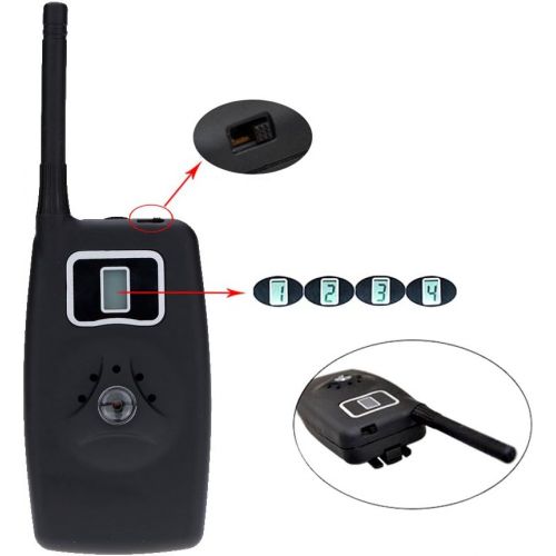  [아마존베스트]Lixada LED Digital Wireless Bite Alarm Set with Display and Portable Case