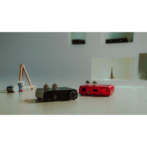  [아마존베스트]LOXJIE P20 Full Balance Tube Amplifier Headphone Amplifier Electronic Tube Headphone Amplifier Amp (Black)