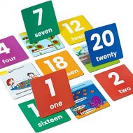 [아마존베스트]beiens Baby Flash Cards, 48 Pcs Double-Sided ABC 123 Flashcards with Rings Educational Learning Toys for Infants Toddlers Birthday Preschool Gifts Age 1-4 Year (Alphabet, Numbers,