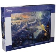Tenyo 1000 Piece Jigsaw Puzzle Peter Pan Tinker Bell and Peter Pan Fly to Never Land Special Art Collection (51x73.5cm)