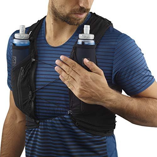 살로몬 [아마존베스트]Salomon Advanced Skin 12 Set Unisex Trail Running Vest Backpack