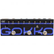 GOKKO AUDIO MX80 Multi Guitar Effects Pedal 3 Analog Effects Delay Chorus Distortion Pedal with Adapter