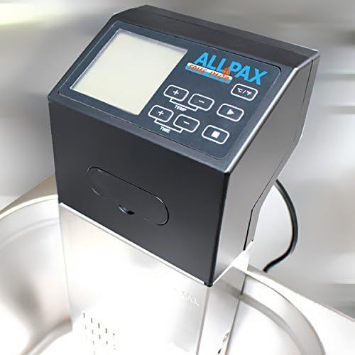  Allpax SV2 - Profi Sous Vide Thermostat - Starke Leistung fuer bis zu 30 Liter Behalter - Die integrierte Umwalzpumpe des SV 2 sorgt fuer eine gleichmassige Temperatur im gesamten Was